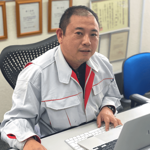 三和メッキ工業株式会社 代表取締役社長 清水栄次